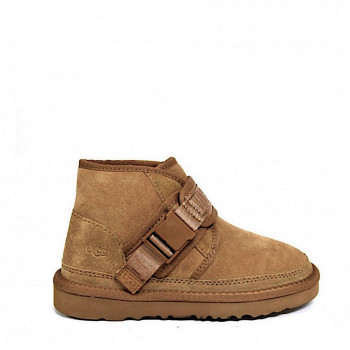 UGG Kids Neumel Snapback Chestnut 