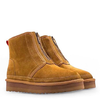 UGG Neumel Platform ZIP Boot Chestnut