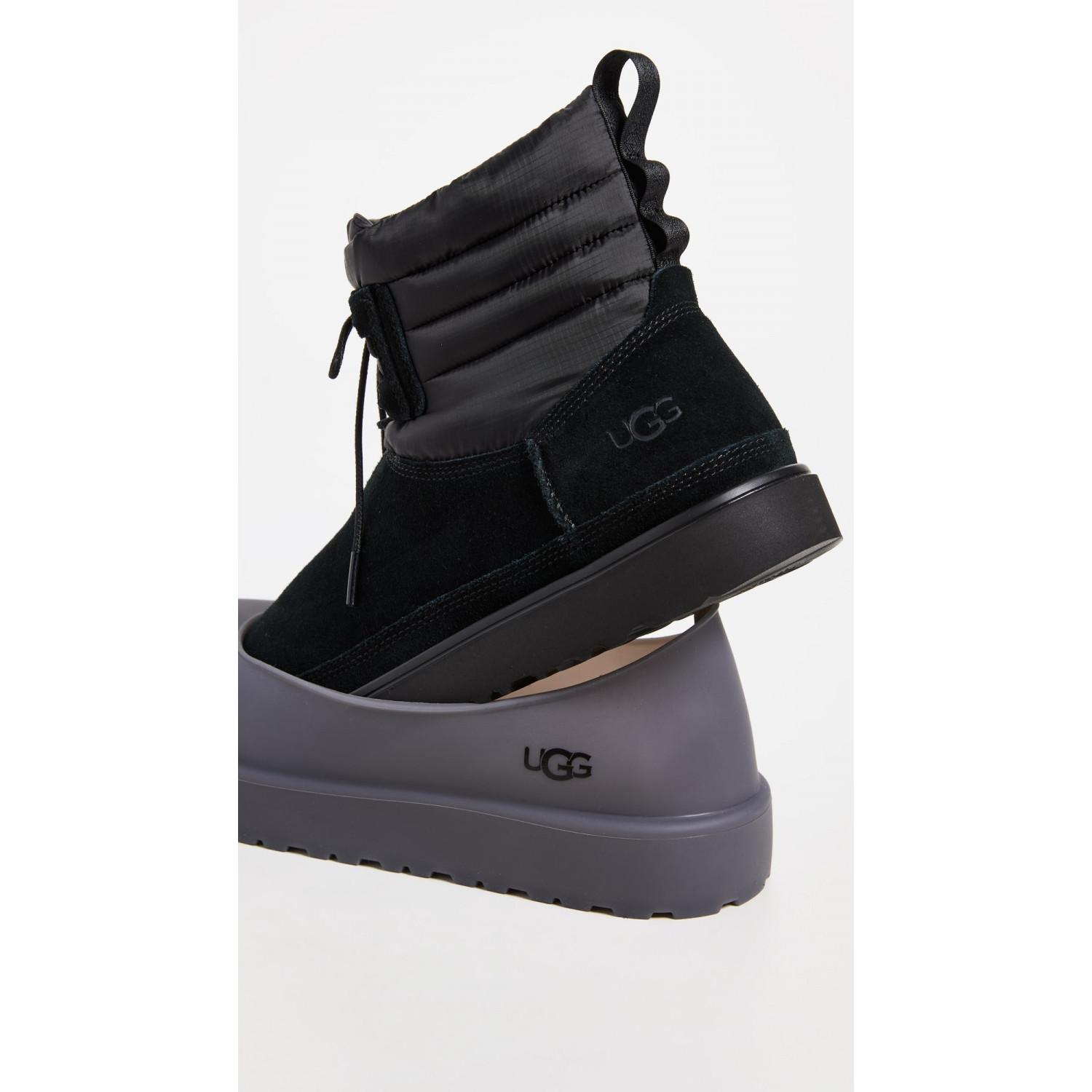 UGG Classic Mini Lace-Up Weather Black