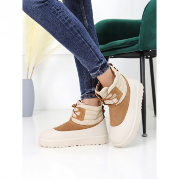 UGG Classic Mini Lace-Up Weather Chestnut Whitecap