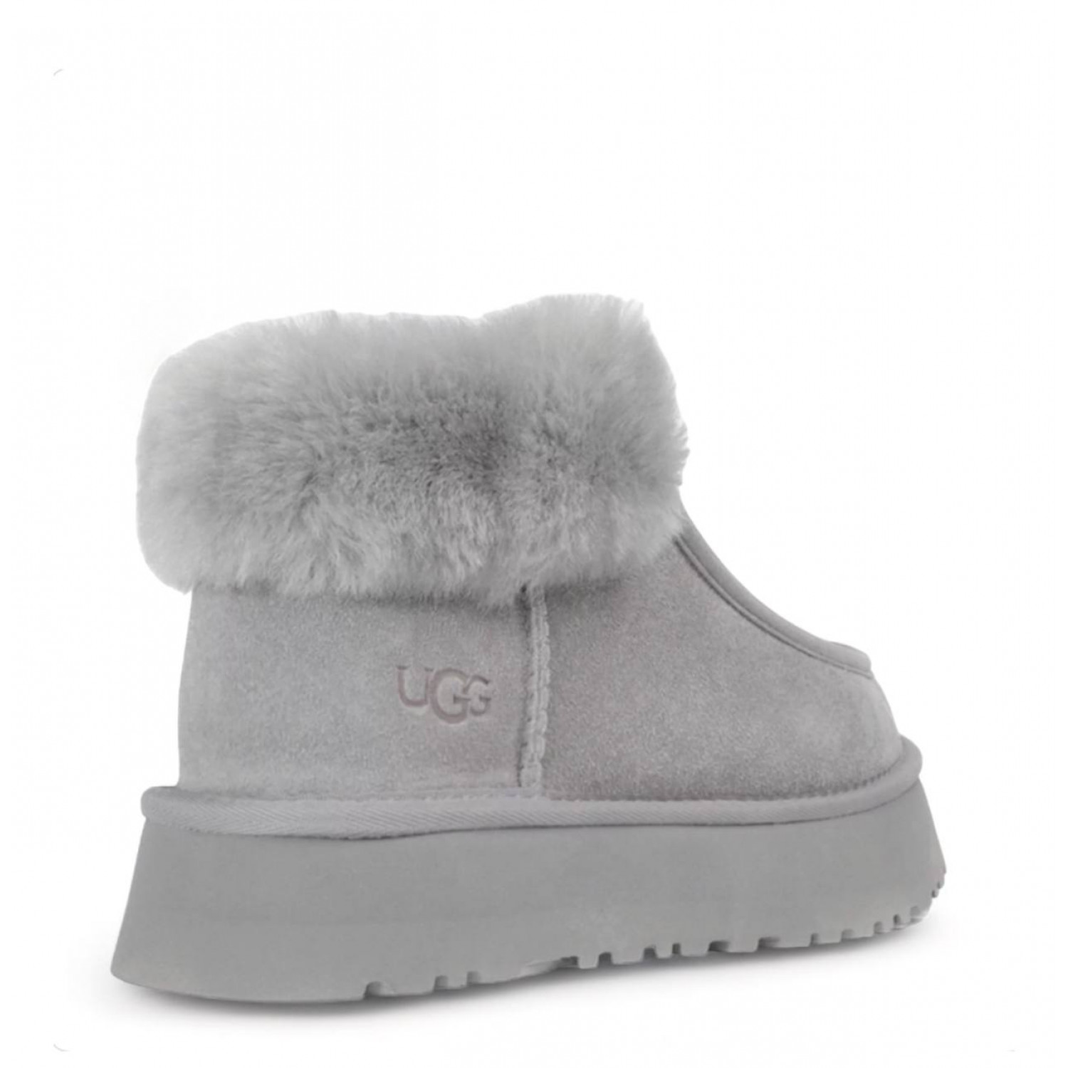 UGG Funkette Platform Boots Grey Violet