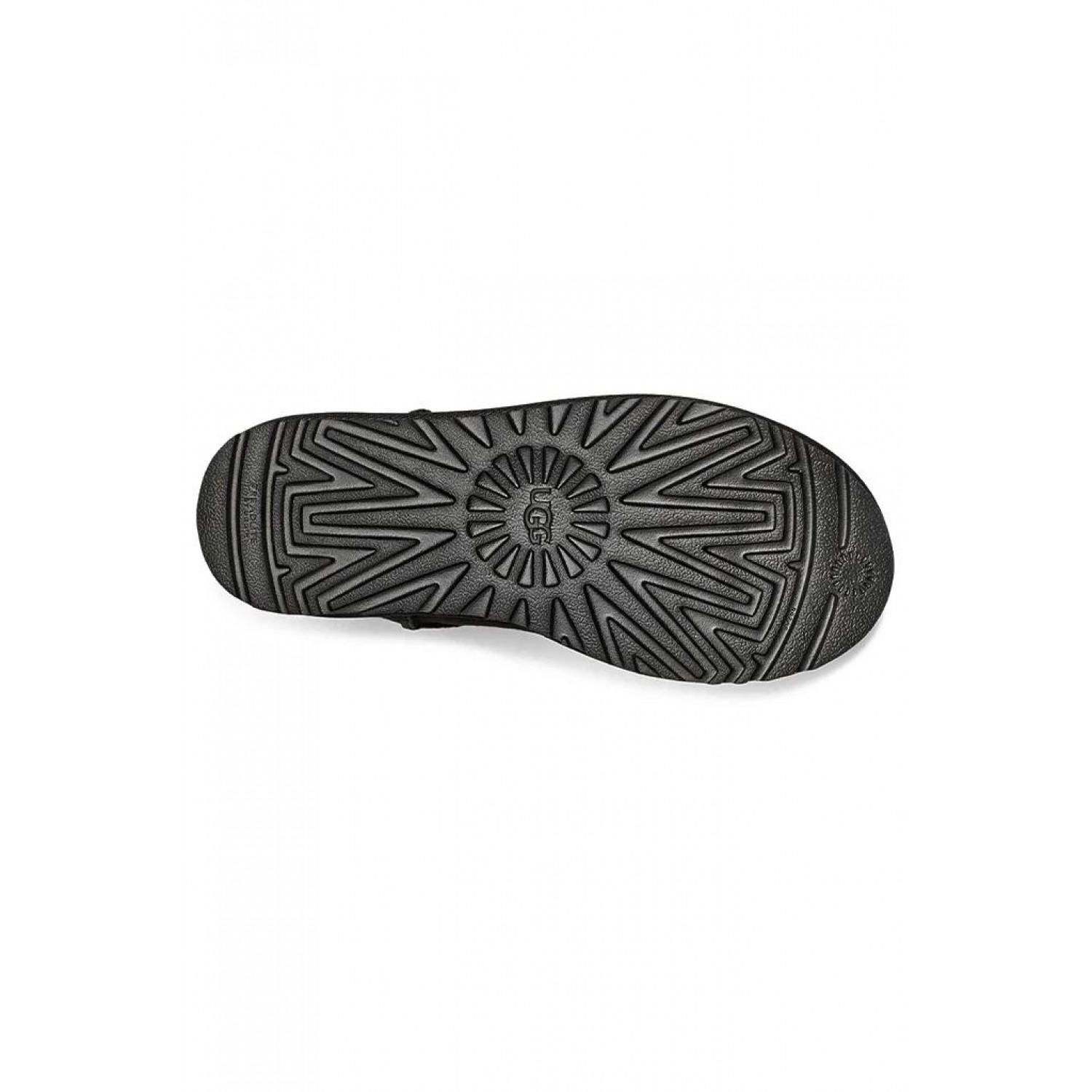 UGG Kids Classic Short Metallic Black 