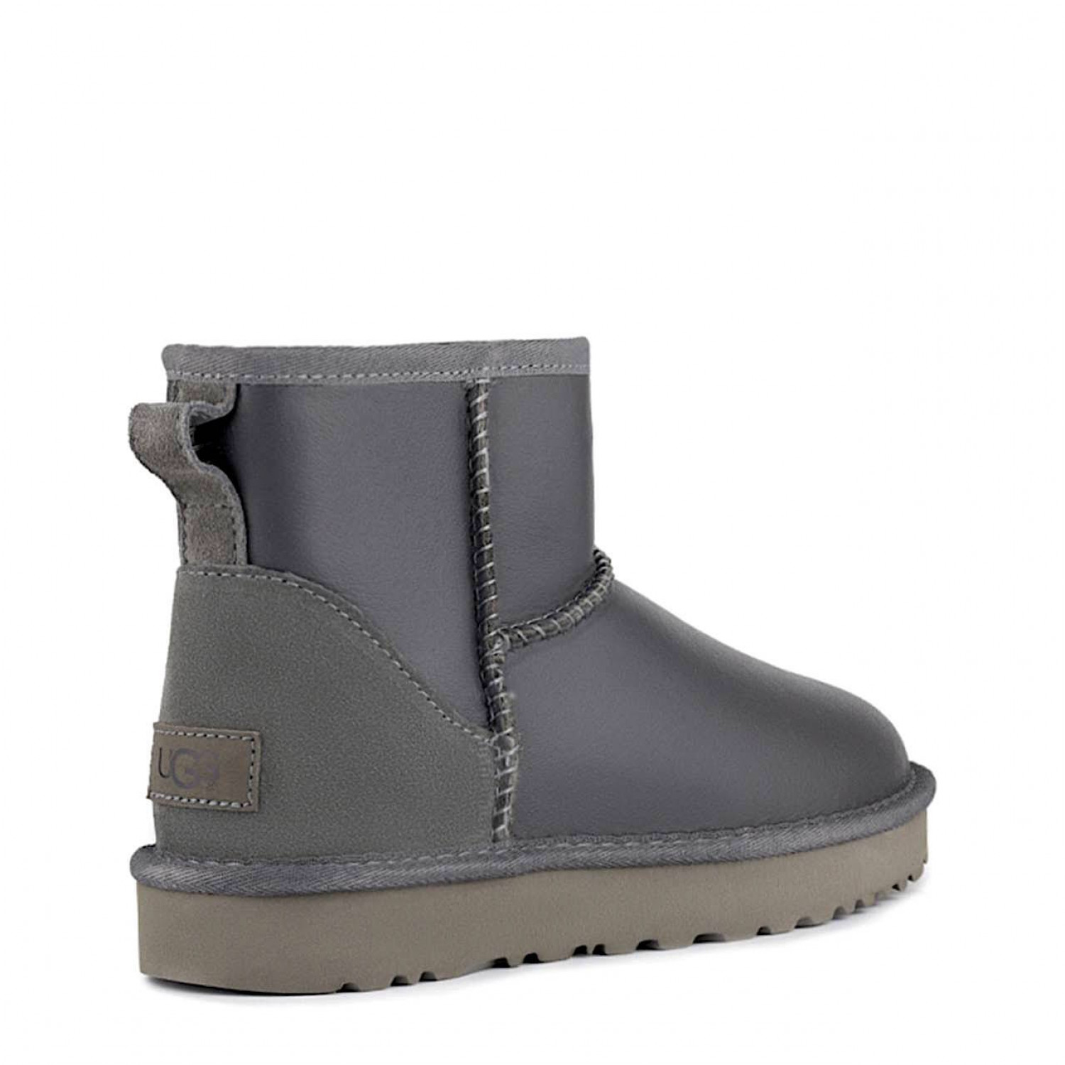 UGG Mens Classic Mini Metallic Grey 