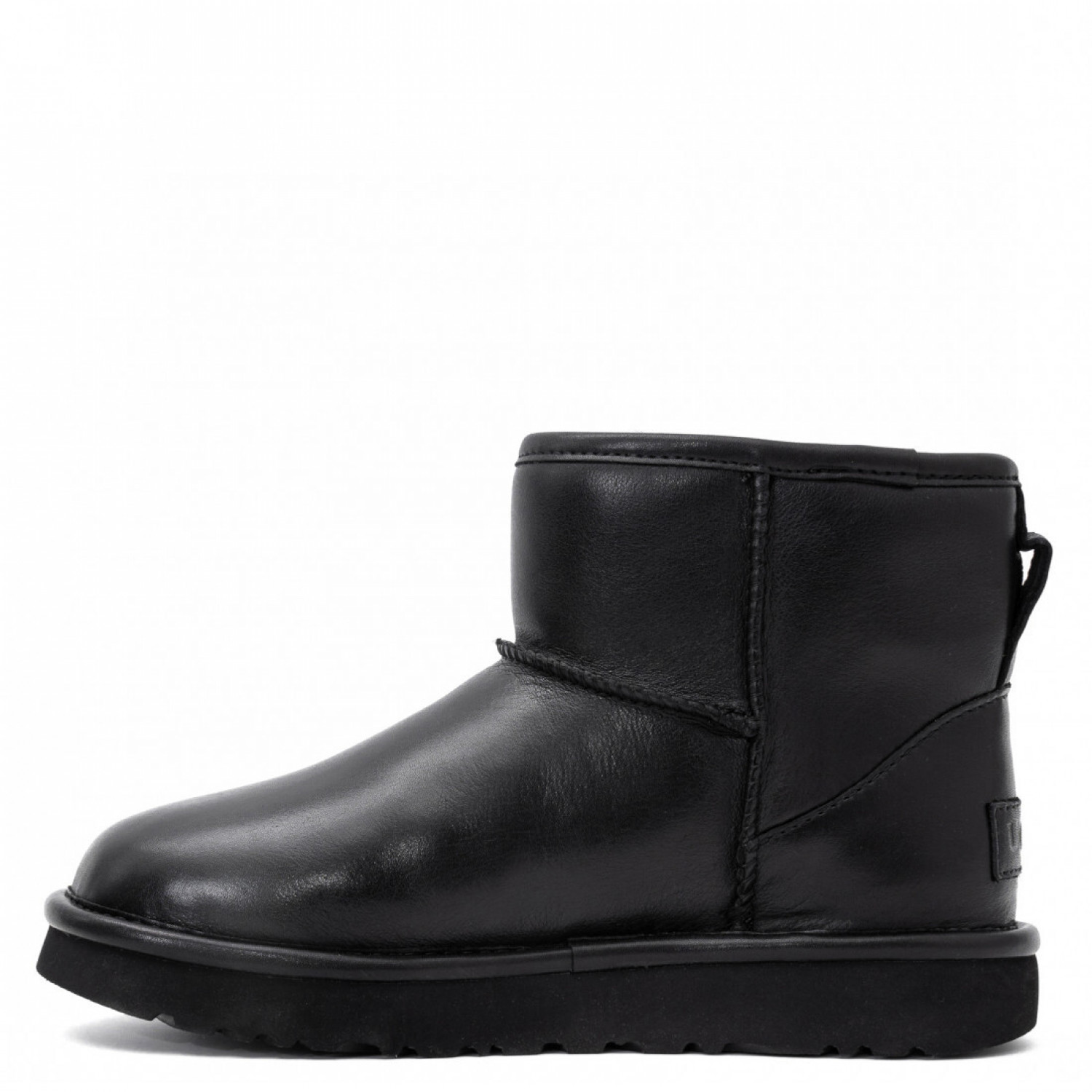 UGG Mens Classic Mini Leather Black 