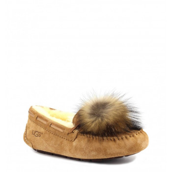UGG Dakota Pom Pom Chestnut