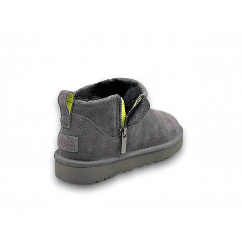 UGG Classic Ultra Mini ZIP Grey