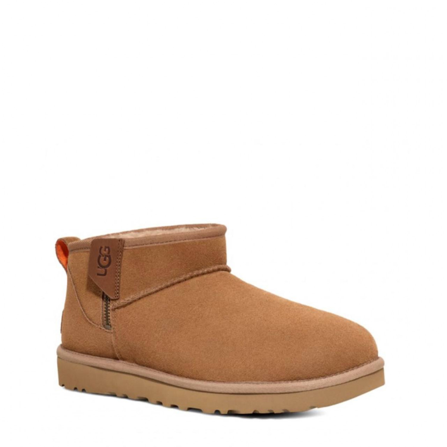 UGG Classic Ultra Mini ZIP Chestnut