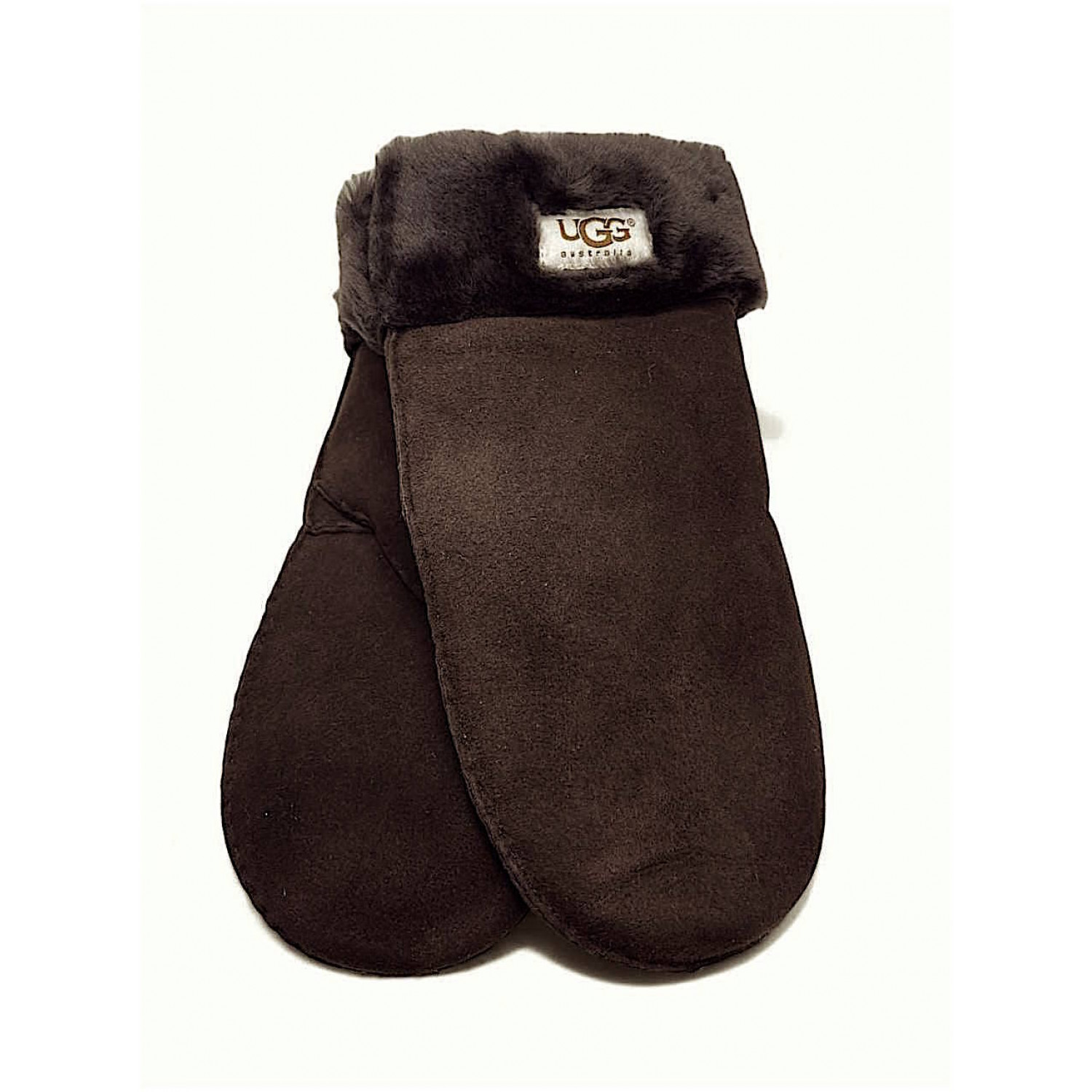 UGG Men's Sheepskin Mitten Chocolate 