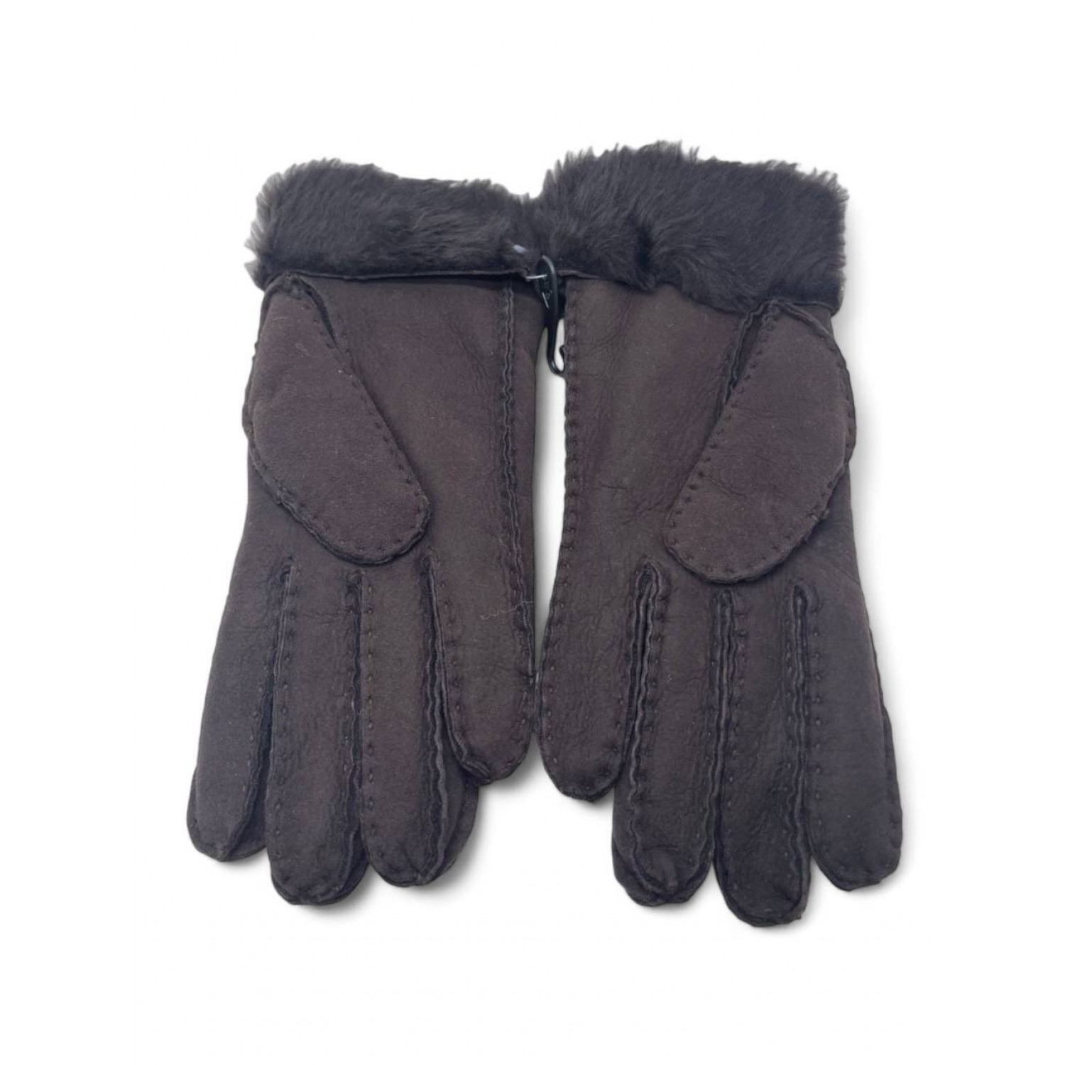 UGG Women's Sheepskin Glove Chocolate