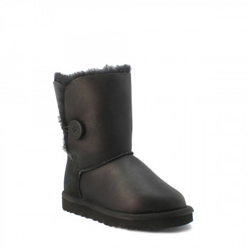 UGG Kids Bailey Button Metallic Black 