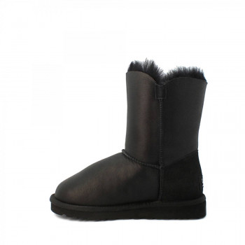 UGG Kids Bailey Button Metallic Black 