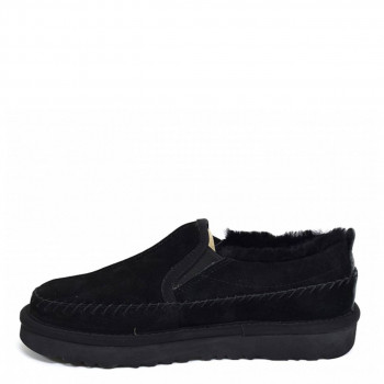 UGG Stitch Slip On Black