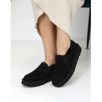UGG Stitch Slip On Black