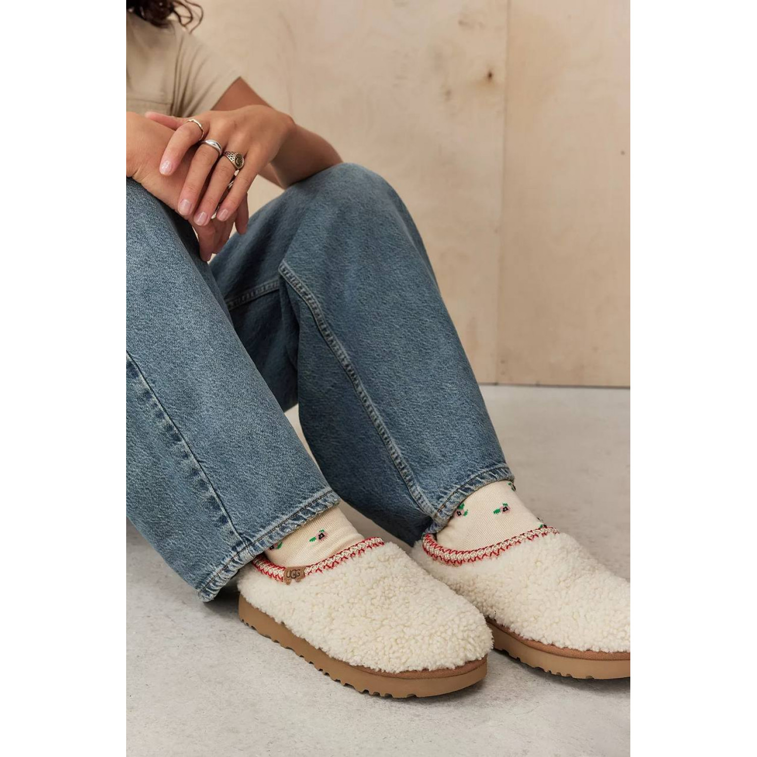 UGG Tasman Maxi Curly Natural