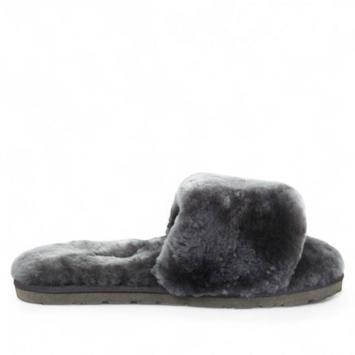 UGG Fluff Slide Slippers Grey