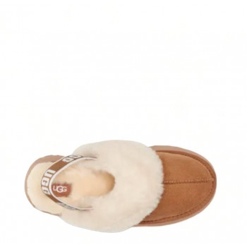 UGG Funkette Suede Platform Chestnut