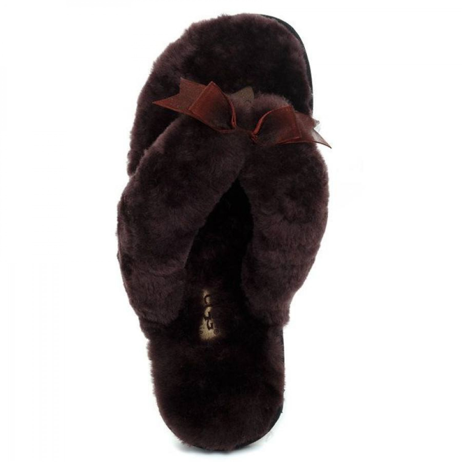 UGG Fluff Flip Flop Chocolate