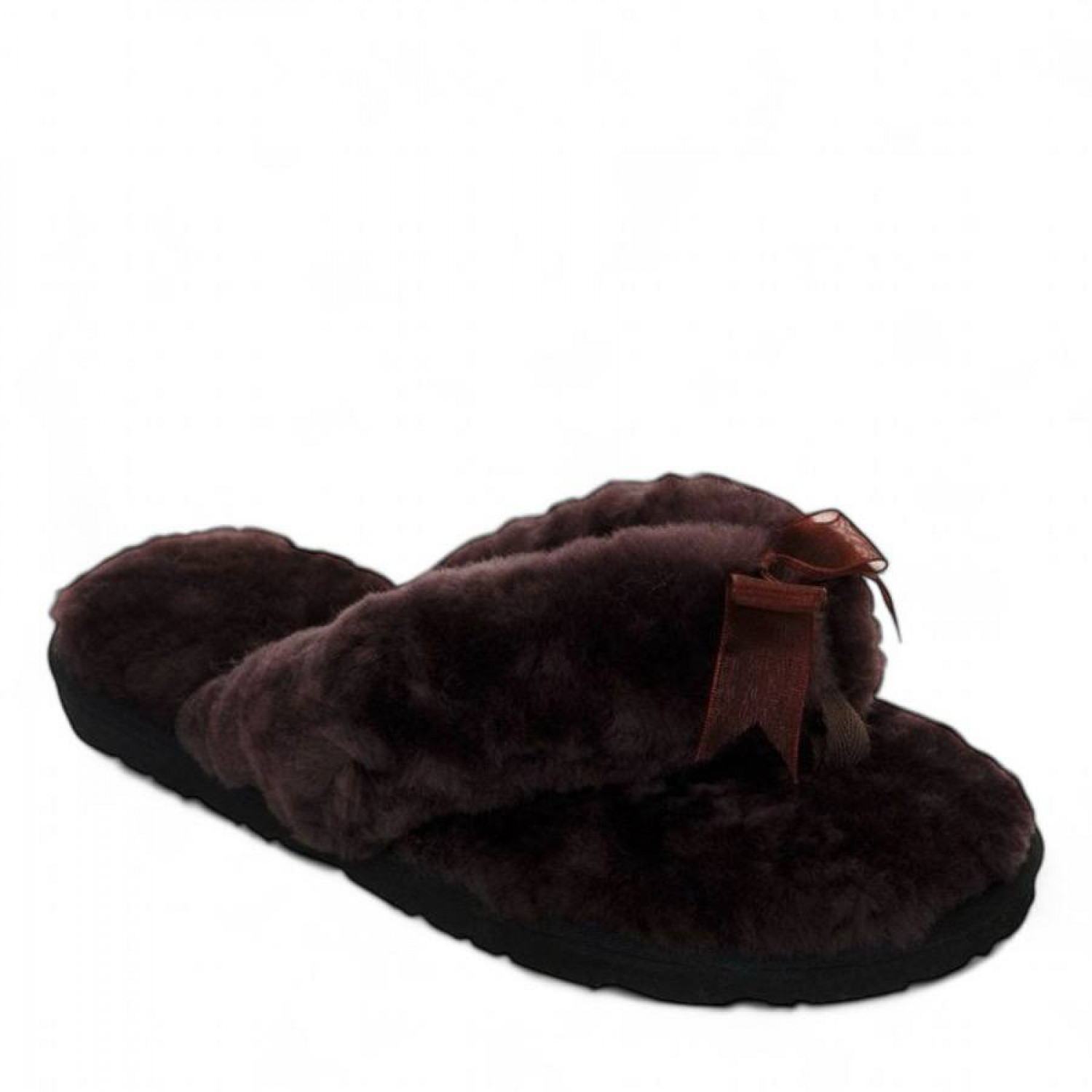 UGG Fluff Flip Flop Chocolate