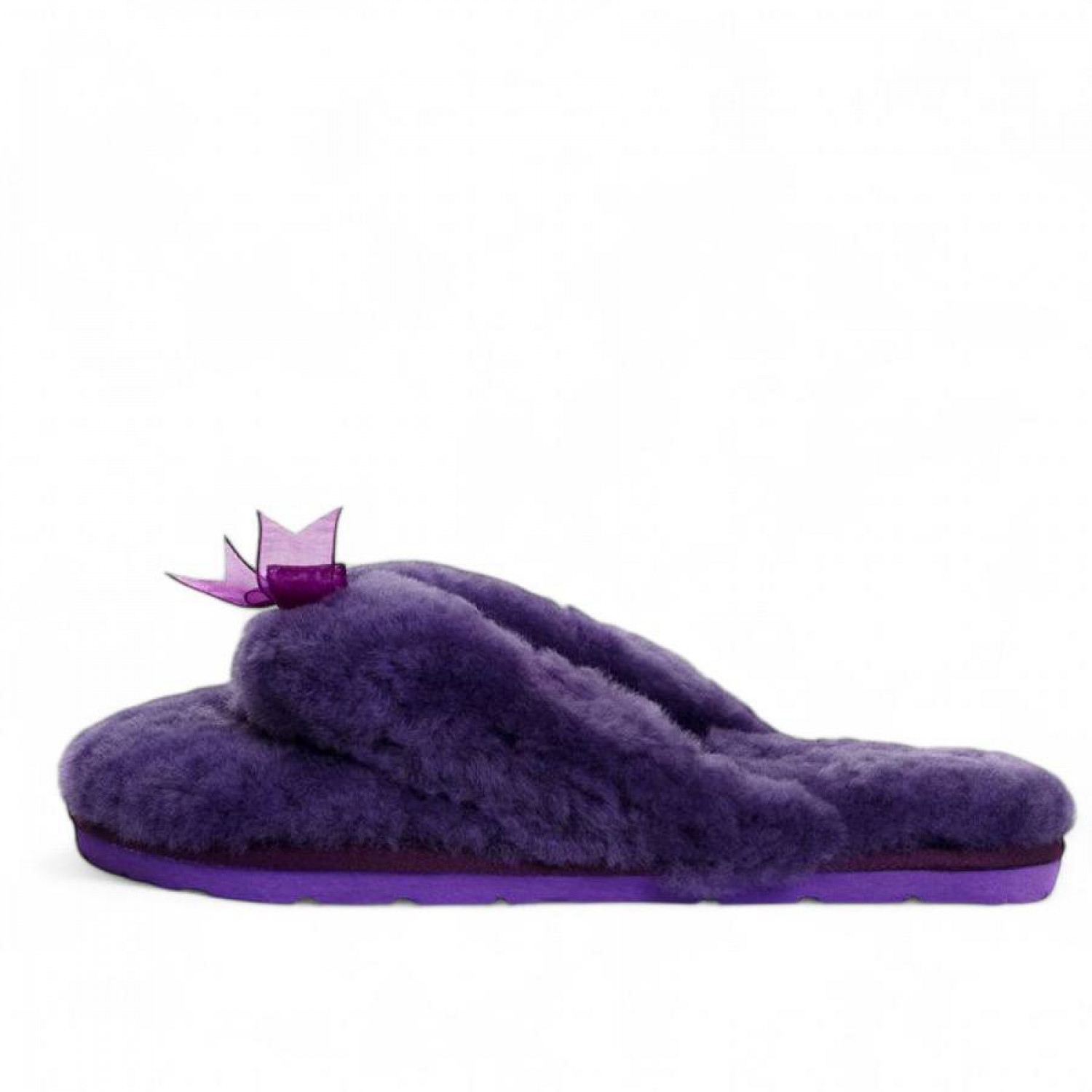 UGG Fluff Flip Flop Purple